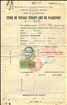 Immigration papers, Eliyahu Revivo